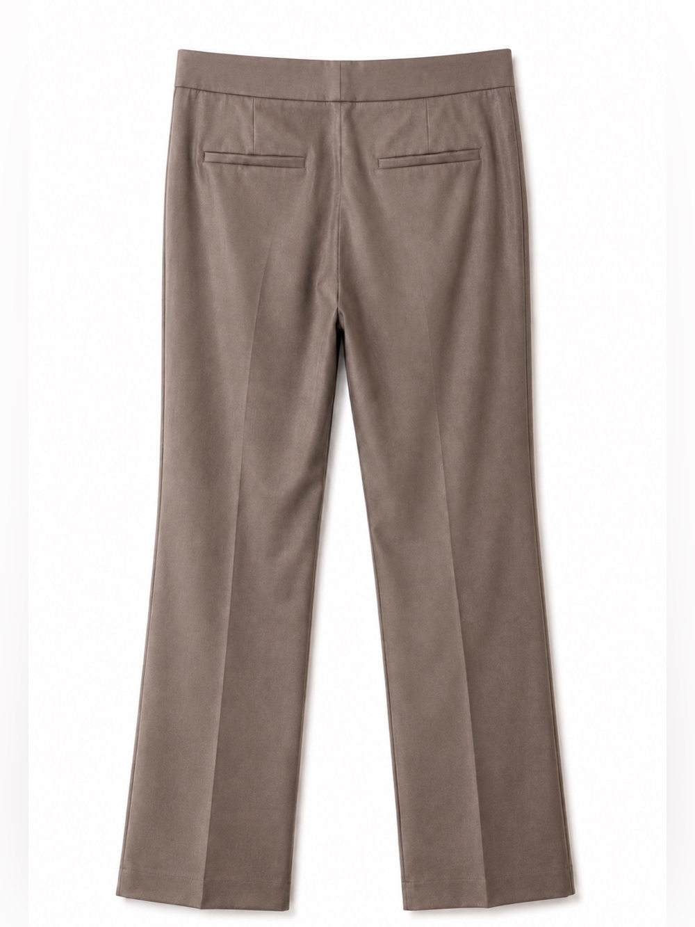 NWT Tahari Taupe Straight Leg Dress Pants Size 8 - Picture 3 of 5